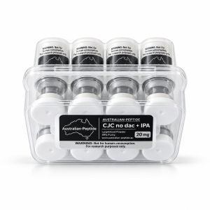 CJC-1295 NO DAC 10mg + IPAMORELIN 10mg — Bulk 10-Pack Pre-Order